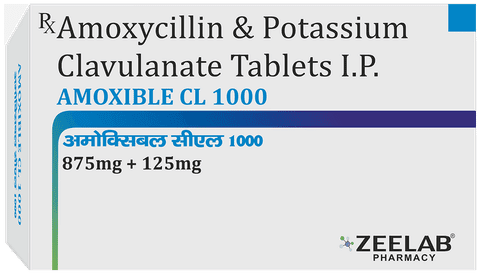Amoxible CL 1000 Tablet