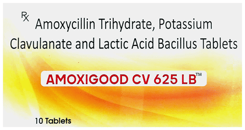 Amoxigood CV 625 LB Tablet