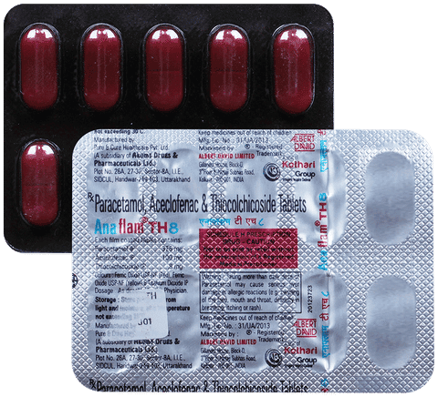 Anaflam TH 8 Tablet