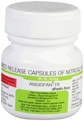 Angispan-TR 6.5mg Capsule