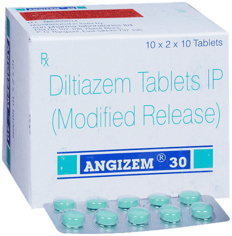 Angizem 30 Tablet MR