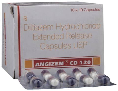 Angizem CD 120 Capsule ER
