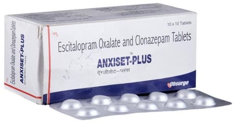 Anxiset Plus 0.5 mg/10 mg Tablet