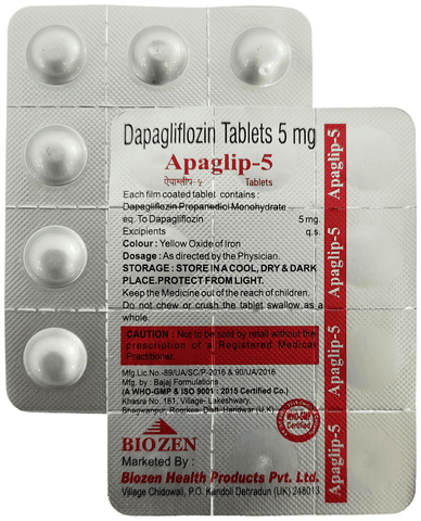 Apaglip 5mg Tablet