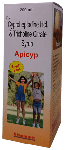 Apicyp Syrup Sugar Free
