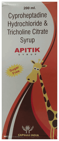 Apitik Syrup Sugar Free