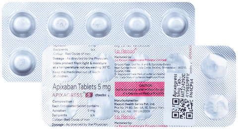 Apixagress 5mg Tablet