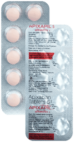 Apixapil 5 Tablet