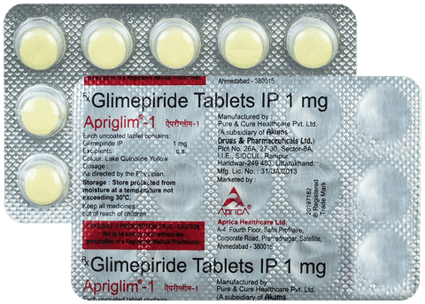 Apriglim 1 Tablet