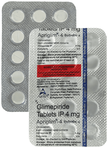 Apriglim 4mg Tablet
