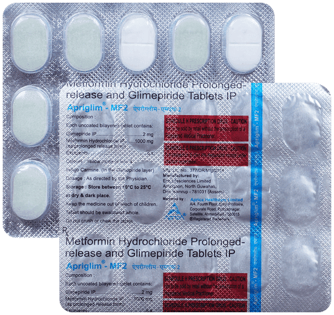 Apriglim-MF 2 Tablet PR