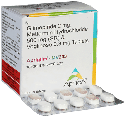 Apriglim-MV 203 Tablet SR