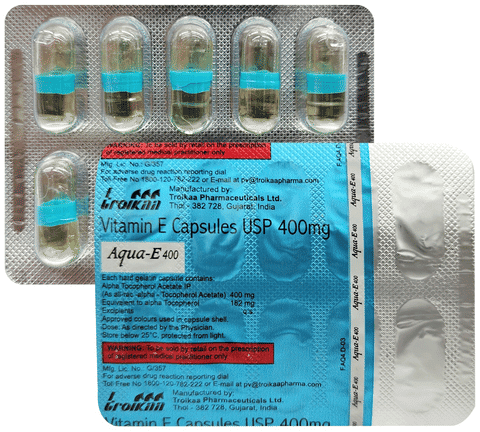 Aqua E 400mg Capsule