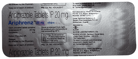 Ariphrenz 20mg Tablet
