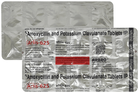 Arlis 500mg/125mg Tablet