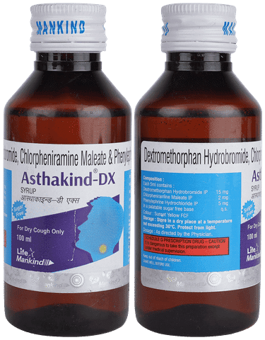 Asthakind-DX Syrup Sugar Free