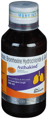 Asthakind Expectorant Sugar Free