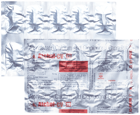 Atchol CV 20mg/75mg Capsule