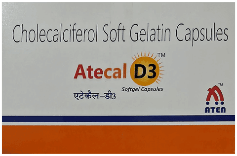 Atecal D3 Softgel Capsule