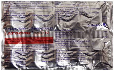 Atocor Gold 75mg/10mg/75mg Capsule