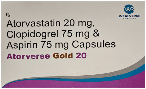 Atorverse Gold 20 Capsule