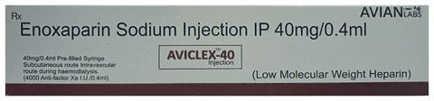 Aviclex 40 Injection