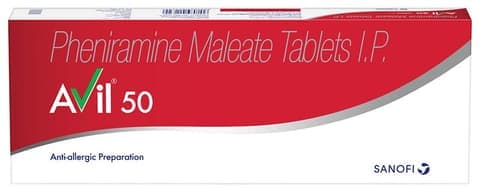 AVil 50mg Tablet