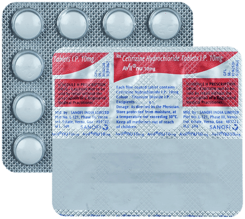 Avil NU 10mg Tablet