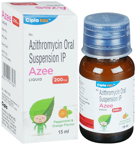 Azee 200 Liquid Peppermint & Orange