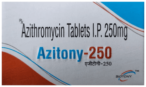 Azitrony 250 Tablet
