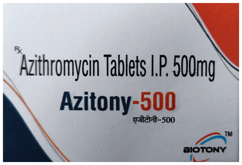 Azitrony 500 Tablet