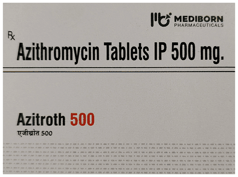 Azitroth 500 Tablet