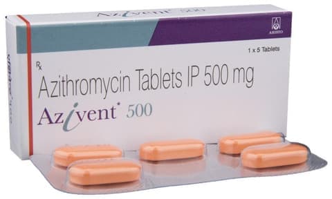 Azivent 500 Tablet
