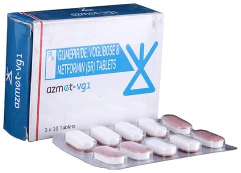 Azmet-VG 1 Tablet SR