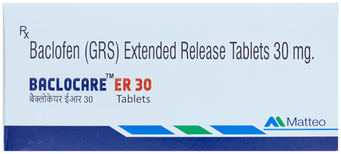Baclocare ER 30 Tablet