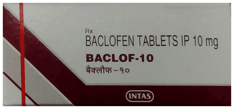 Baclof 10 Tablet
