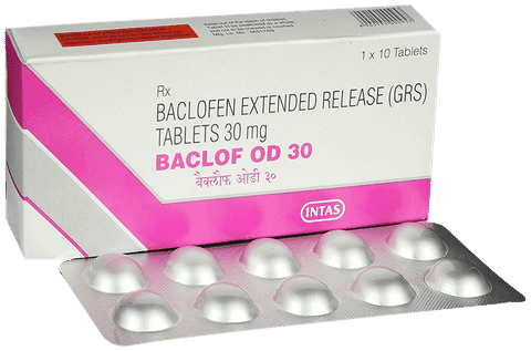 Baclof OD 30 Tablet ER