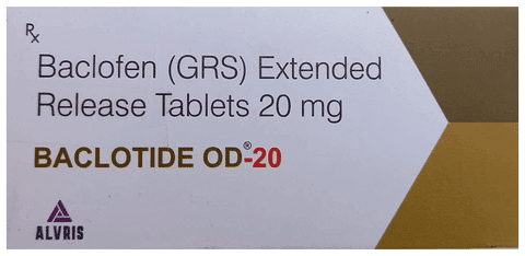Baclotide OD 20 Tablet