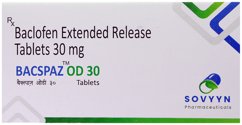 Bacspaz OD 30 Tablet