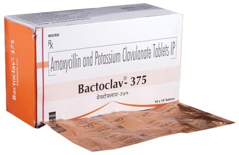 Bactoclav 375 Tablet