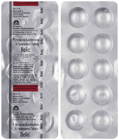 Belic 10 mg/325 mg Tablet