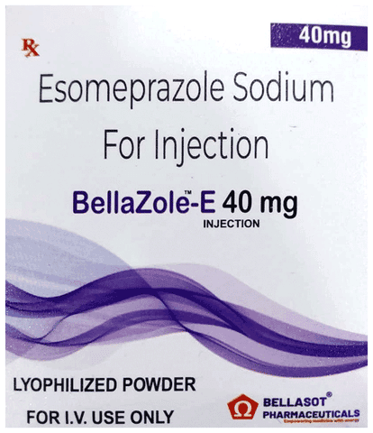 Bellazole-E 40mg Injection