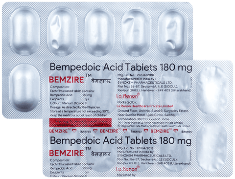 Bemzire 180mg Tablet