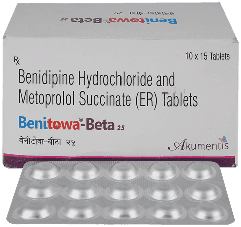 Benitowa-Beta 4mg/25mg Tablet ER