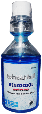 Benzocool Mouth Wash Alcohol Free