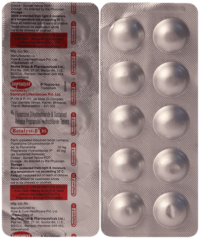 Betalyst F 40mg/10mg Tablet SR