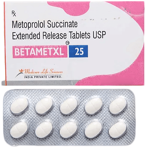 BetaMet 25mg Tablet XL