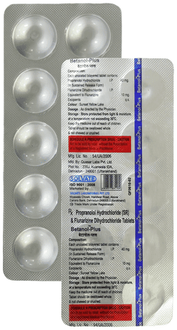 Betanol Plus 40mg/10mg Tablet