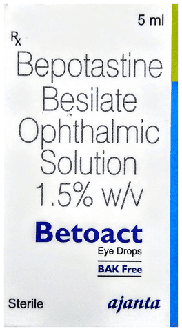 Betoact Eye Drop BAK Free