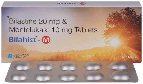 Bilahist M 20mg/10mg Tablet